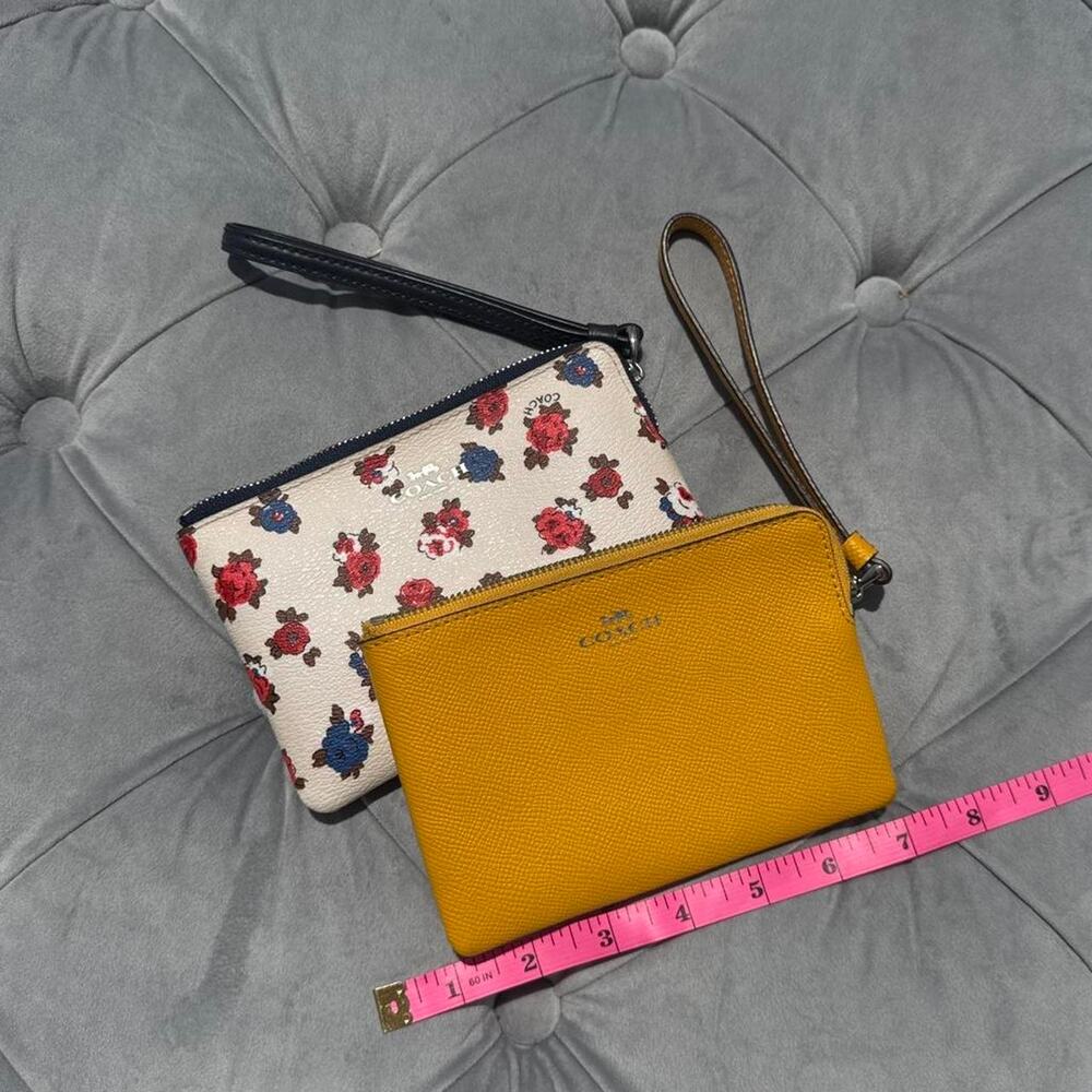 True vintage coach wristlets set